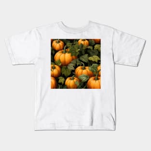 Pumpkin Pattern 11 Kids T-Shirt